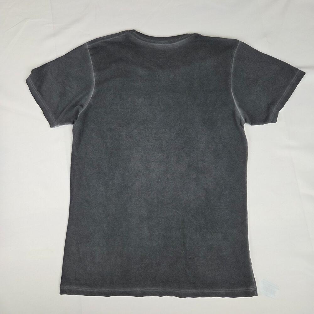 Pier 27 Cancun Mexico Skull Graphic Tee Mens L Grey Distressed Biker Grunge - Picture 4 of 7